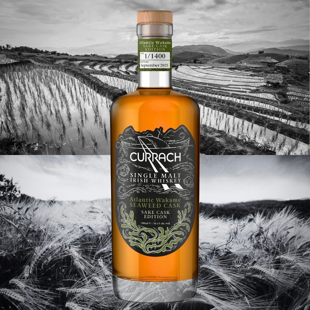 Currach Single Malt Irish Whiskey announces Atlantic Wakame Seaweed Sake Cask Edition