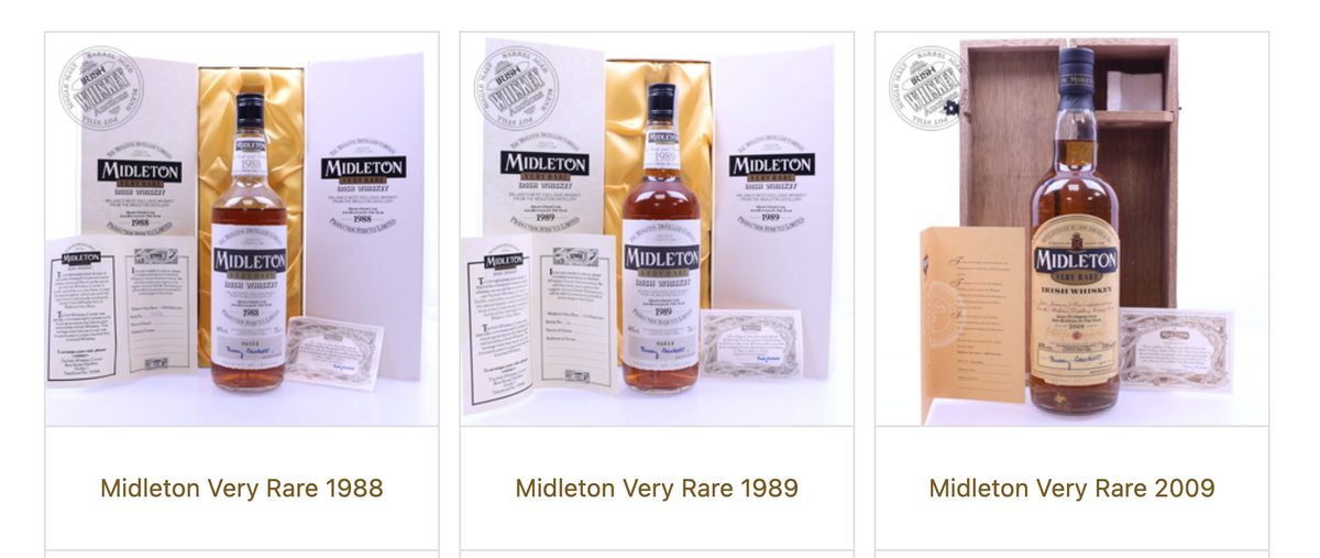 Three Ultra-Rare Whiskeys Lead Charity Auction for Midleton Floods