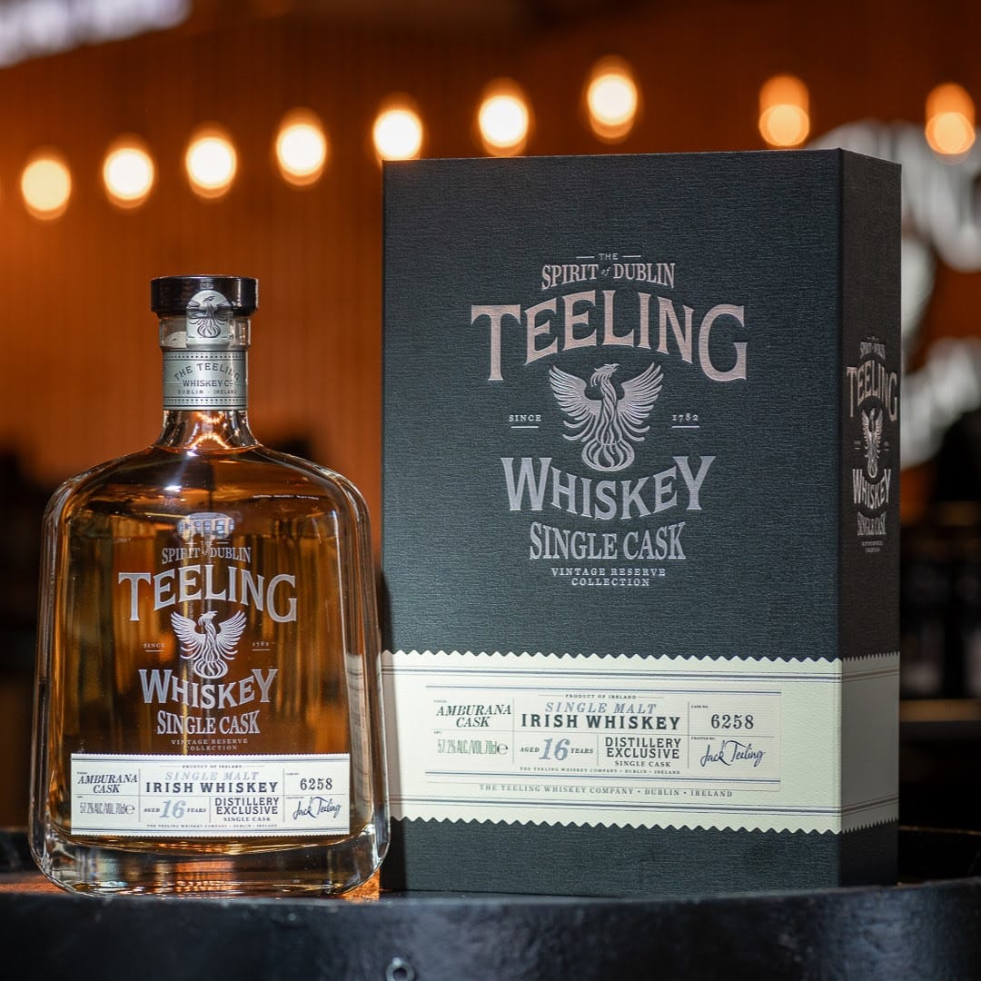 Teeling Irish Whiskey Releases 16 Year Old Amburana Cask