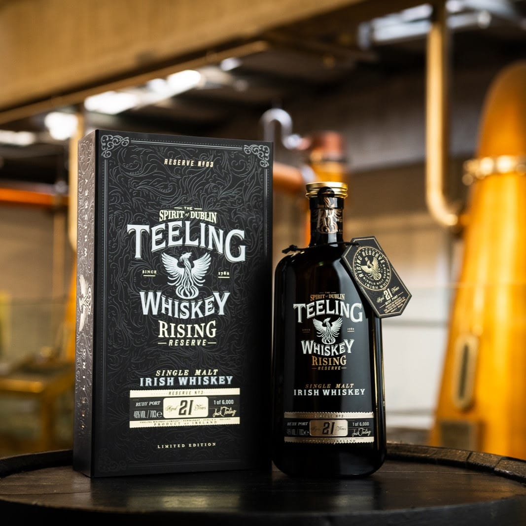 Introducing Teeling Whiskey 21 Year Old Rising Reserve Series 3