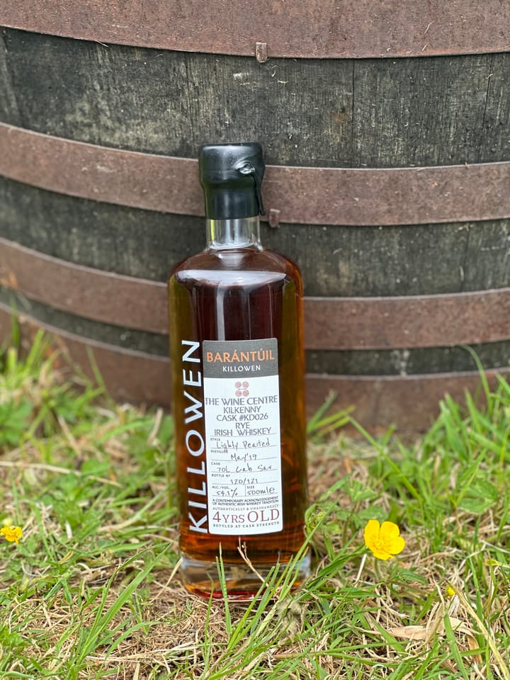 Killowen Distillery & The Wine Centre Collaborate on Rye Whiskey Release