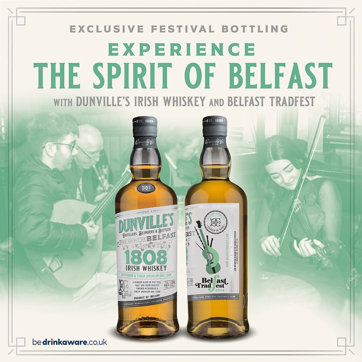 Dunville’s Irish Whiskey celebrates Belfast TradFest with exclusive festival release